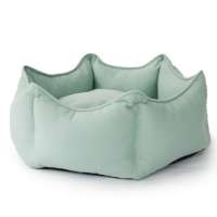 Cooling Pet Bed for Cats or Dogs Machine Washable Cat Beds Soft Cushion Kitten Bed with Slip-Resistant Bottom