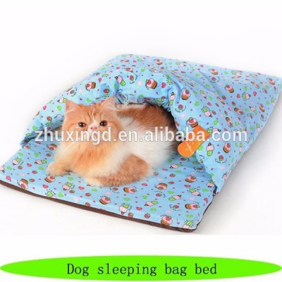 Pet dog sleeping bag bed, sleeping bag for dogs, dog overnight bag