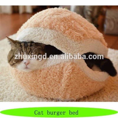 Cat burger bed, fashion cat heat bed, cute cat beds